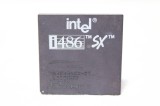 Procesor CPU Intel 486 25 MHz i486 SX-25 vintage A80486SX-25