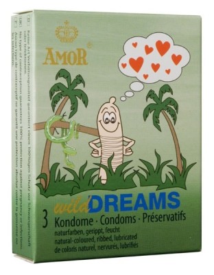 Prezervative Amor Wild Dreams, 3 Buc. foto