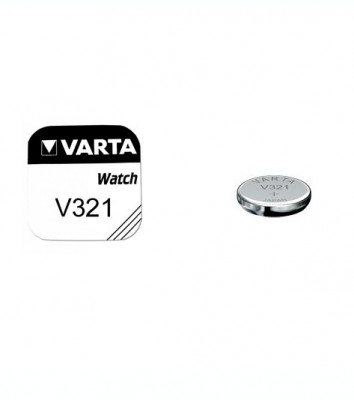 Baterie Varta V321 SR65 1,55V oxid de argint set 1 buc. foto