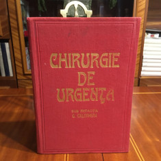 C. Caloghera - CHIRURGIE DE URGENTA (1980 - Ca noua!!!)