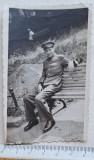Fotografie militar rom&acirc;n cu dedicație &ndash; Marcovo 1957 &ndash; uniformă postbelică