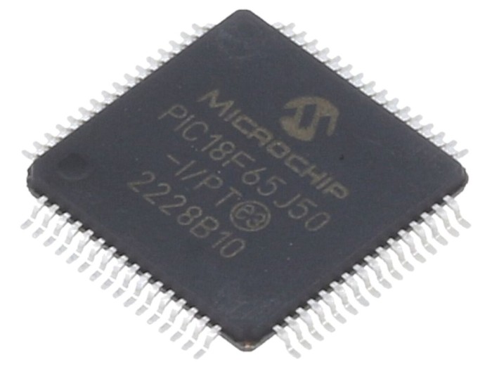 Microcontroler PIC 48MHz TQFP64