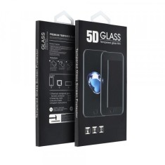 Folie de protectie Ecran OEM pentru Apple iPhone 14 Pro Max, Sticla Securizata, Full Glue, 5D, Neagra