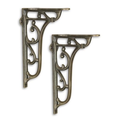 Set doua console din fonta antik brown IA-9 foto