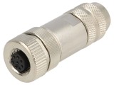 Mufă M12 8 PIN mamă DeviceNet/CANopen IP67 pe cablu