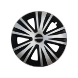 Set 4 capace roti Glory Gri-Negru R15, Compatibil Cu Daewoo