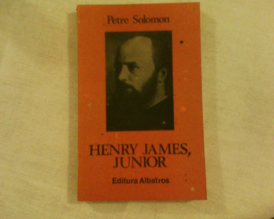 Petre Solomon Henry James, Junior, ed. princeps foto