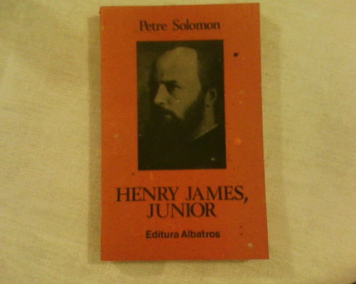 Petre Solomon Henry James, Junior, ed. princeps