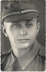 A333 Fotografie elev militar roman 1943 Bal?i Basarabia foto