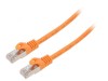 Cablul Patch Cord S/FTP 6a LSZH Portocalie 5m 27AWG, Gembird