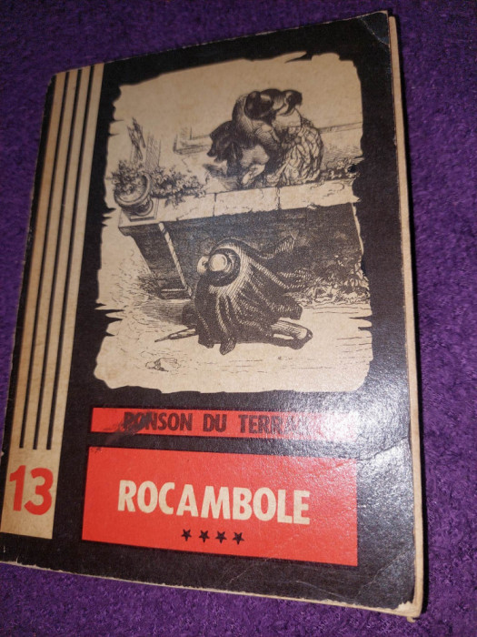 Ponson du Terrail,ROCAMBOLE VOL.IV,1973,,,Clubul valetilor de cupa.Ed.JUNIMEA
