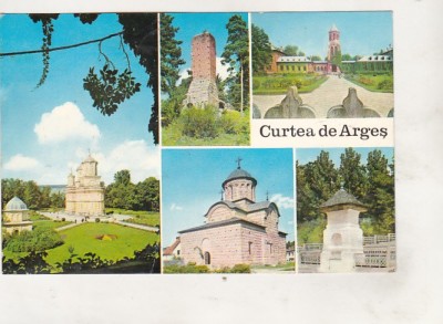 bnk cp Curtea de Arges - Monumente istorice - circulata foto