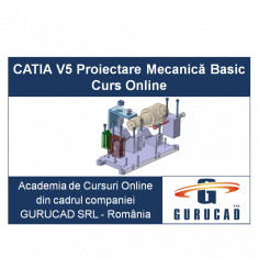 CATIA V5 Proiectare Mecanica Basic Curs Online foto