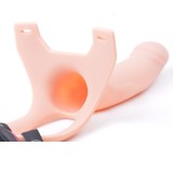 Strap On Silicon Natural cu Ham Elastic Guilty Toys