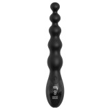 Vibrator Anal Beads with LED Display Negru