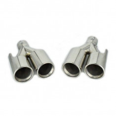 Set ornamente tobe evacuare dubla M-look , compatibil cu BMW seria 4 F32 F33 F36