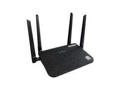 Router Wireless ambrasmart 4G/5G WiFi LTE Cat4, 300 Mbps Conectivitate Stabila si Securizata, Negru