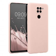 Husa Kwmobile pentru Xiaomi Redmi Note 9, Silicon, Roz, 52437.225