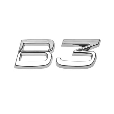 Emblema B3 spate portbagaj Volvo foto