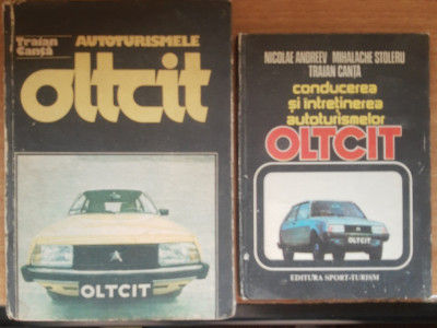 AUTOTURISMELE OLTCIT TRAIAN CANTA - LOT 2 CARTI foto