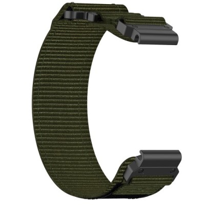 Curea pentru Instinct 2S/2S Solar/Approach S70 42mm/Forerunner 220/230/235/630/735 - Techsuit Watchband QuickFit (W057) - Green foto