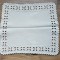 CENTRU DE MASA MICUT VINTAGE CU BRODERIE MANUALĂ HARDANGER