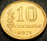 Cumpara ieftin Moneda 10 CENTAVOS - ARGENTINA, anul 1971 * cod 4617 = A.UNC, America Centrala si de Sud