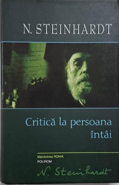 Critica la persoana intai &ndash; N. Steinhardt