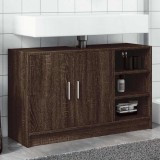 vidaXL Dulap de chiuvetă, stejar maro, 90x29x55 cm, lemn prelucrat