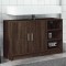 vidaXL Dulap de chiuvetă, stejar maro, 90x29x55 cm, lemn prelucrat 848128