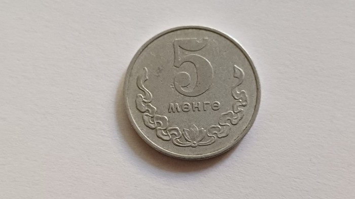 Mongolia- 5 mongo 1981