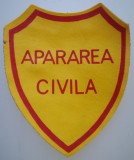 5.498 ROMANIA ECUSON EMBLEMA PATCH APARAREA CIVILA