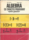 Algebra cu caracter programat pentru gimnaziu - Dan Nica