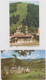 LOT 2 CARTI POSTALE MANASTIREA SUCEVITA SEC XVI / MOLDOVA, Circulata, Fotografie