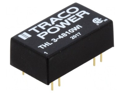 Convertor DC/DC 3W 18-75V la 3.3V DIP16 foto