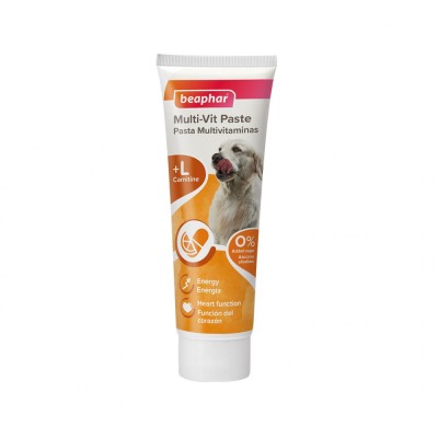 BEAPHAR MULTI-VIT PASTE SUPLIMENT PENTRU CAINI 100G foto