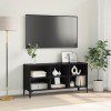 VidaXL Cabinet TV Negru 69.5 x 30 x 50 cm Lemn compozit
