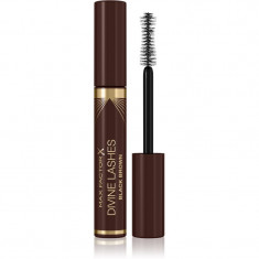 Max Factor Divine Lashes mascara cu rotatie pentru o buna definire a genelor culoare 002 Black Brown 8 ml