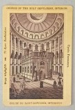 BISERICA SFANTULUI MORMANT, LITOGRAFIE , FORMAT CARTE POSTALA , CCA. 1900
