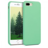 Husa pentru Apple iPhone 8 Plus / iPhone 7 Plus, Silicon, Verde, 40842.147, Carcasa, Kwmobile