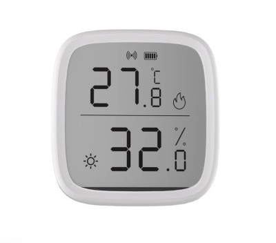 Senzor de temperatura si umiditate Sonoff Zigbee cu afisaj SNZB-02D foto