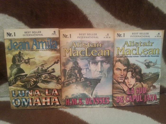 LUNA LA OMAHA/H.M.S ULYSSES/LA SUD DE CAPUL JAVA-JEAN AMILA/ALISTAIR MACLEAN