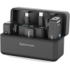 Microfon wireless Saramonic Ultra 01, 1x Receiver, 2x Microfon, Autonomie microfon 6 ore, Raza de actiune 250-300m, Noise canceling, Negru