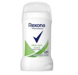 Deodorant antiperspirant stick Rexona Aloe Vera pentru femei, 40 ml, Deo-stick