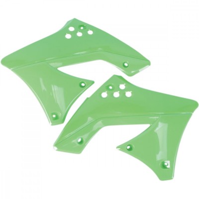 Laterale radiator Kawasaki KXF250/10-11,verde Cod Produs: MX_NEW KA04712026 foto