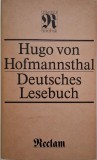 Deutsches Lesebuch - Hugo von Hofmannsthal