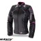 Geaca (jacheta) femei pentru scuter - motocicleta Racing Seventy vara/iarna model SD-JR49 culoare: negru/roz Negru/roz XS
