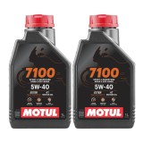 Pachet 2 litri ulei Motul 7100 5W40 , Protectie E i performanta pentru motociclete
