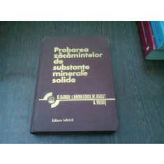 PROBAREA ZACAMINTELOR DE SUBSTANTE MINERALE SOLIDE - D. SANDU