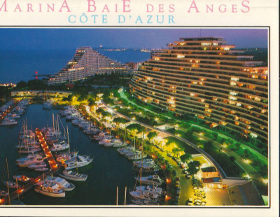 CPIB 16665 CARTE POSTALA - COASTA DE AZUR. MARINA BAIE DES ANGES foto